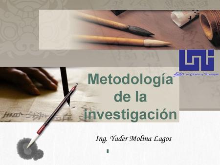 Metodología de la investigación