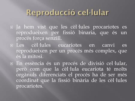 Reproducció cel·lular