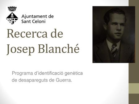 Recerca de Josep Blanché