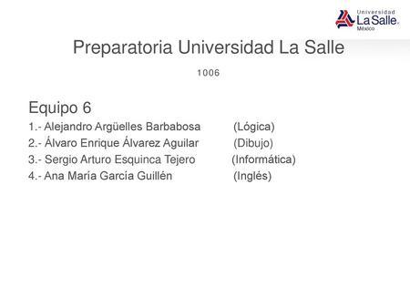Preparatoria Universidad La Salle