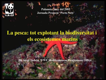 La pesca: tot explotant la biodiversitat i els ecosistemes marins