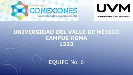 UNIVERSIDAD DEL VALLE DE MÉXICO