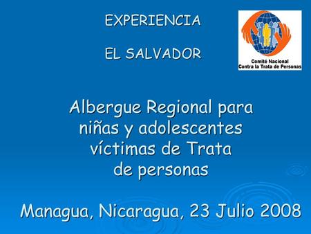 EXPERIENCIA EL SALVADOR