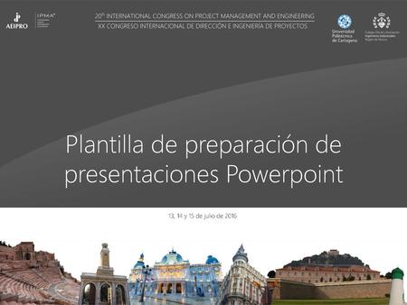 Plantilla de preparación de presentaciones Powerpoint