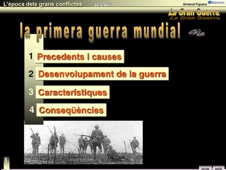 la primera guerra mundial