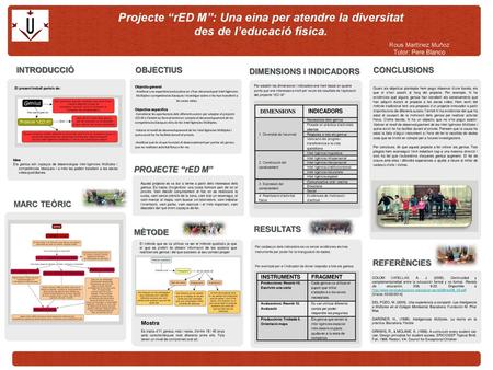 Projecte “rED M”: Una eina per atendre la diversitat