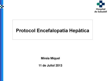 Protocol Encefalopatia Hepàtica