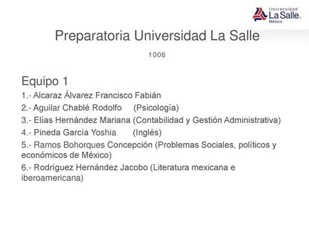 Preparatoria Universidad La Salle
