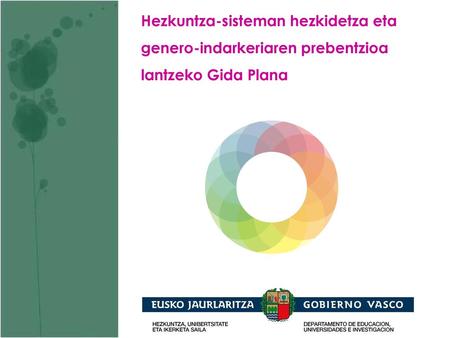 Hezkuntza-sisteman hezkidetza eta