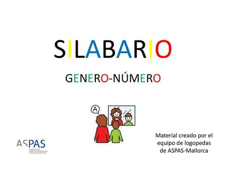 Material creado por el equipo de logopedas