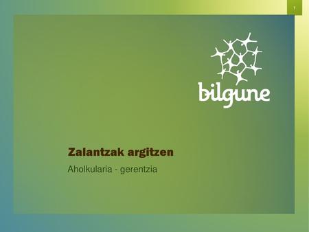 Zalantzak argitzen Aholkularia - gerentzia