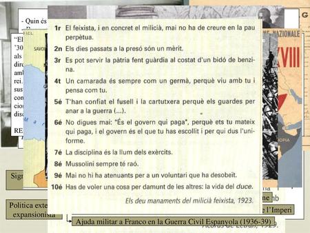 2.3.- La dictadura feixista.