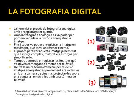 LA FOTOGRAFIA DIGITAL (1) (2) (3)