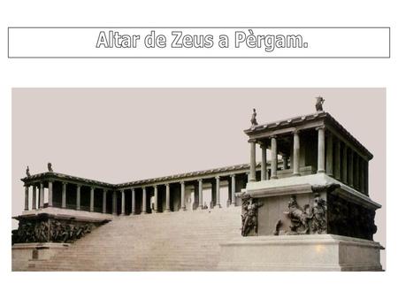 Altar de Zeus a Pèrgam..