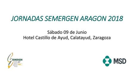 JORNADAS SEMERGEN ARAGON 2018