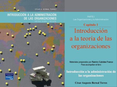 Introducción a la teoría de las organizaciones