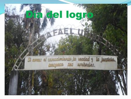 Día del logro.