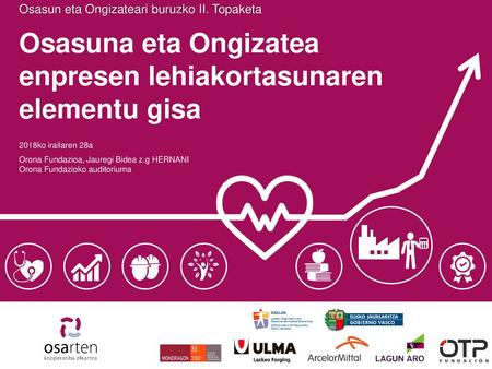 Osasuna eta Ongizatea enpresen lehiakortasunaren elementu gisa