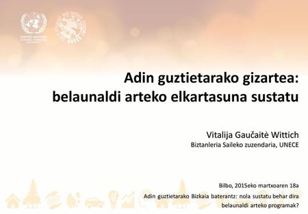 Adin guztietarako gizartea: belaunaldi arteko elkartasuna sustatu