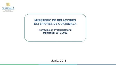 MINISTERIO DE RELACIONES EXTERIORES DE GUATEMALA