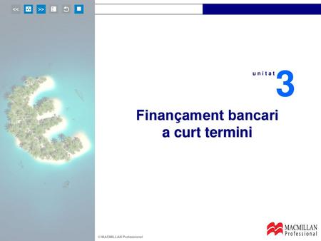 Finançament bancari a curt termini