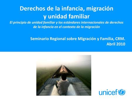 Derechos de la infancia, migración