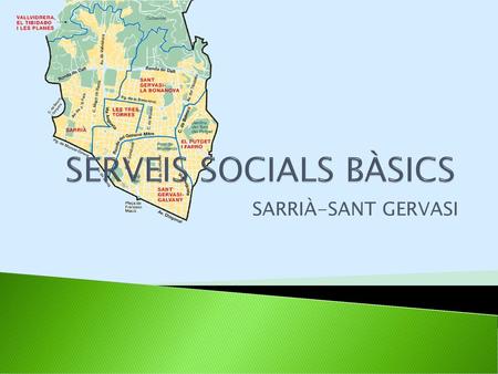 SERVEIS SOCIALS BÀSICS