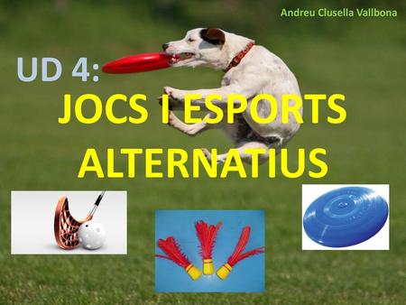 JOCS I ESPORTS ALTERNATIUS
