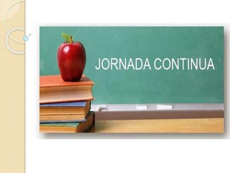 Què és la jornada contínua escolar