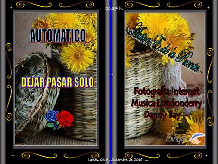 lunes, 03 de diciembre de 2018 ……