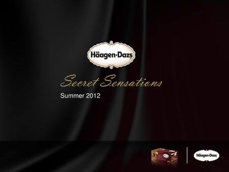 Secret Sensations Summer 2012.