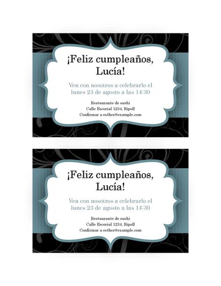 ¡Feliz cumpleaños, Lucía!