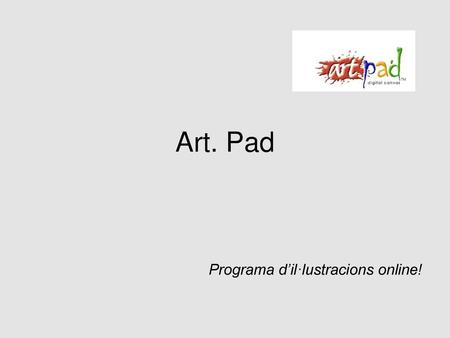 Programa d’il·lustracions online!