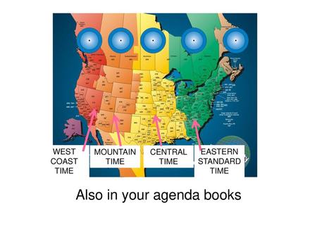 Also in your agenda books
