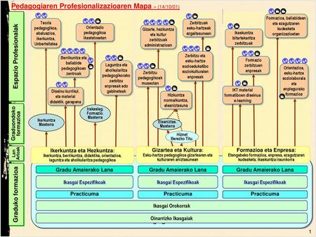 Pedagogiaren Profesionalizazioaren Mapa – (14/10/01)