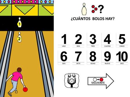 ¿CUÁNTOS BOLOS HAY?.
