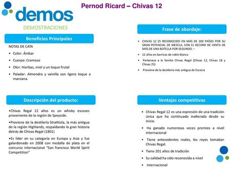 Beneficios Principales Descripción del producto: Ventajas competitivas