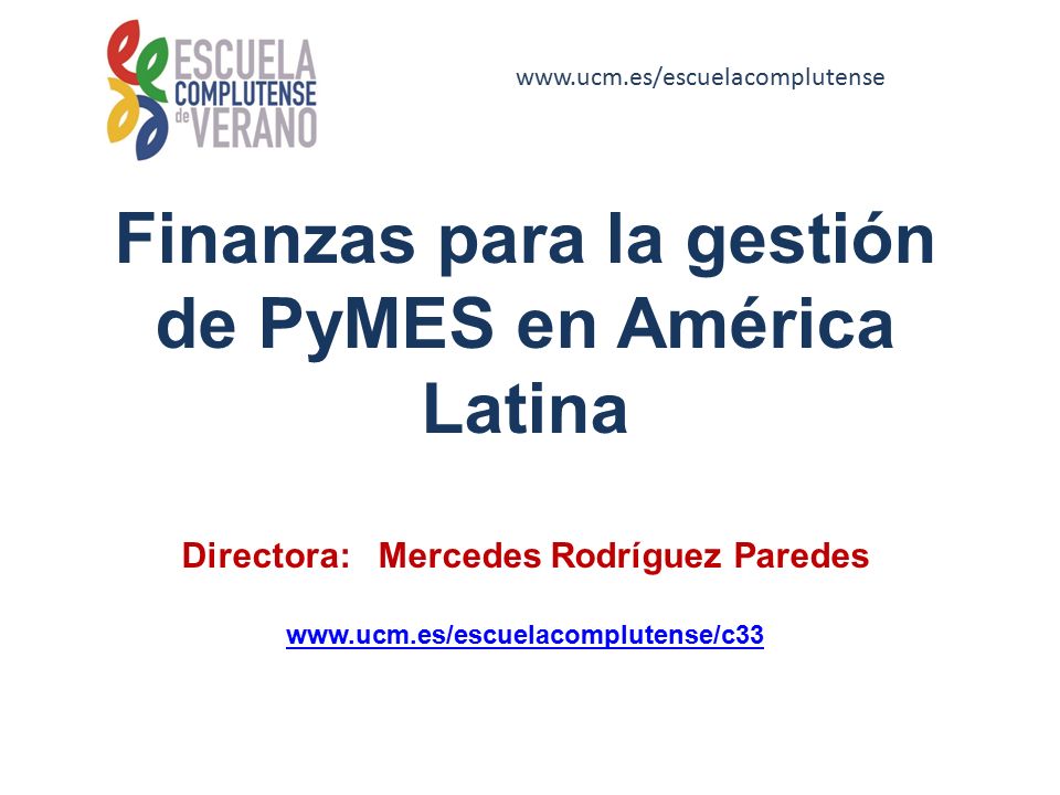 Finanzas para la gestión de PyMES en América Latina