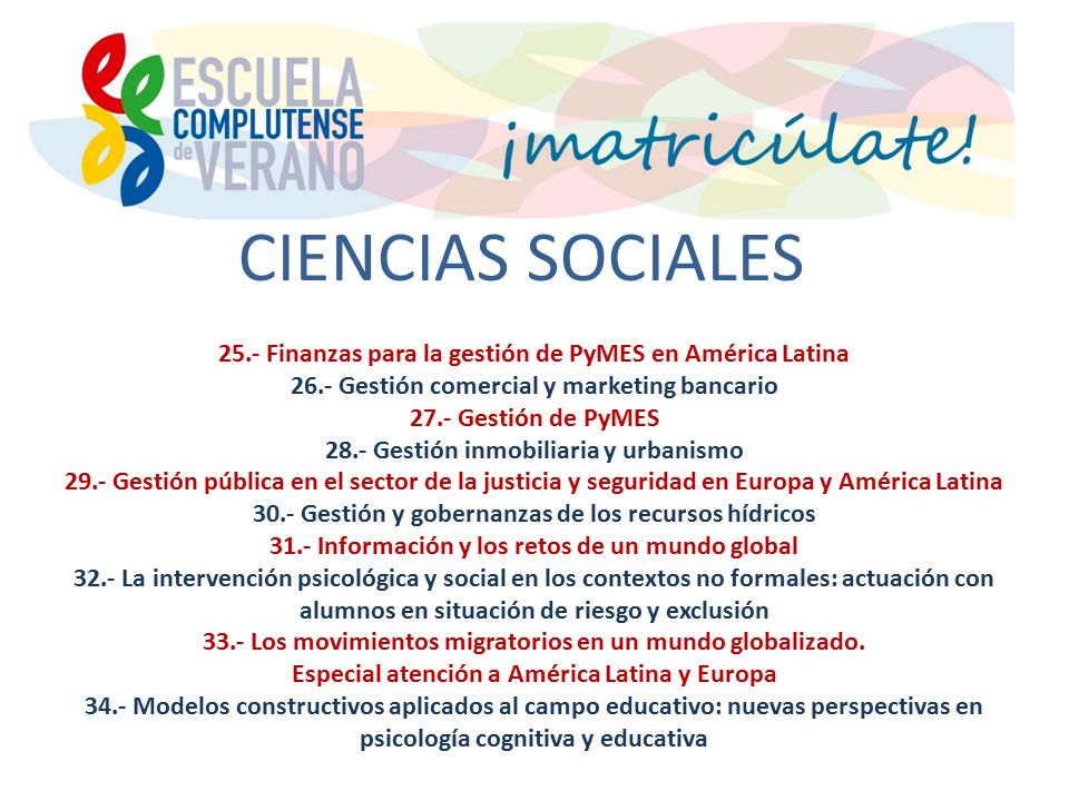 CIENCIAS SOCIALES 25.- Finanzas para la gestión de PyMES en América Latina Gestión comercial y marketing bancario.