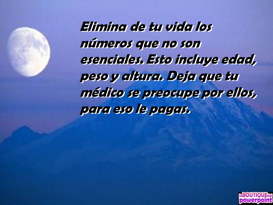 Elimina de tu vida los números que no son esenciales
