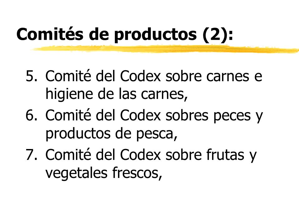 Comités de productos (2):