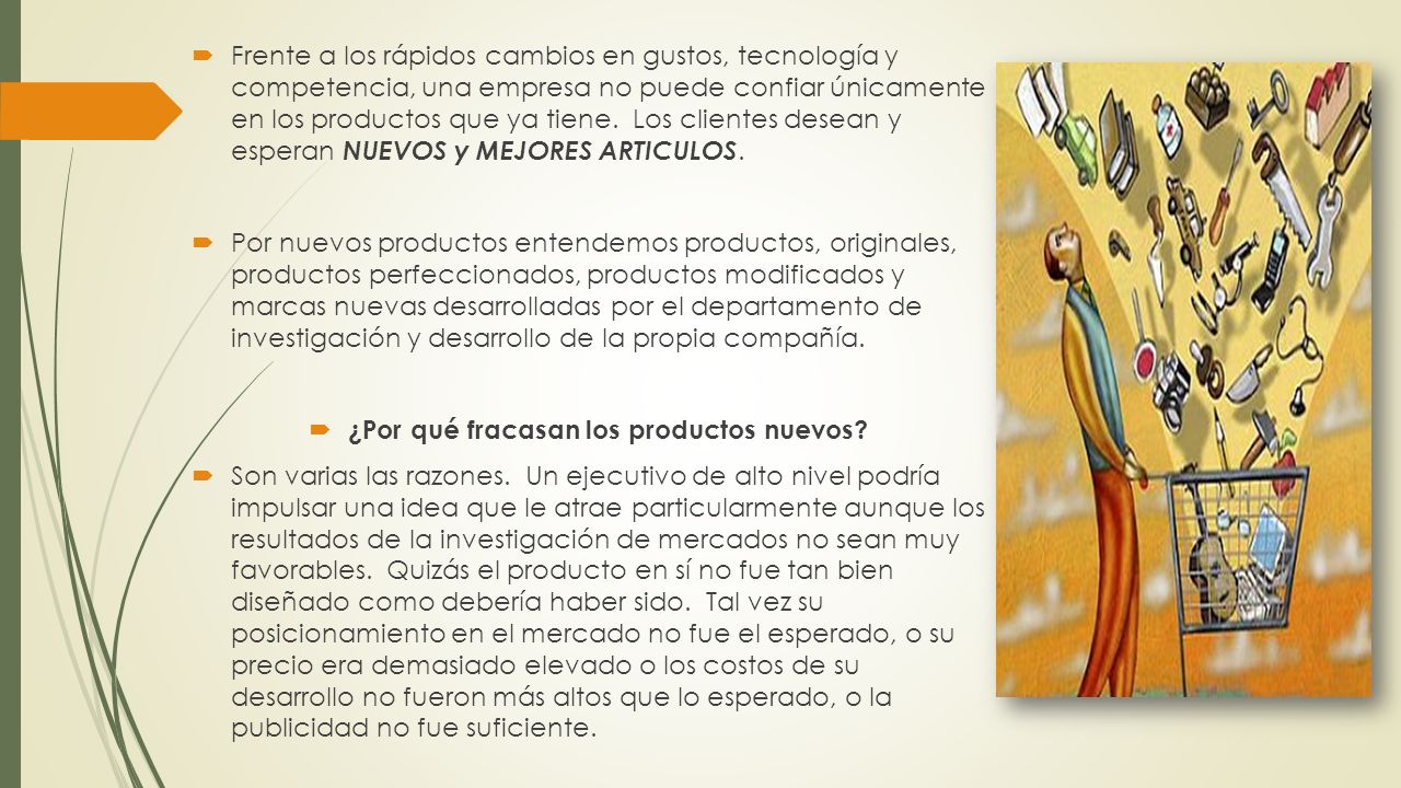 ¿Por qué fracasan los productos nuevos