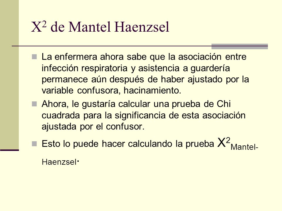 X2 de Mantel Haenzsel