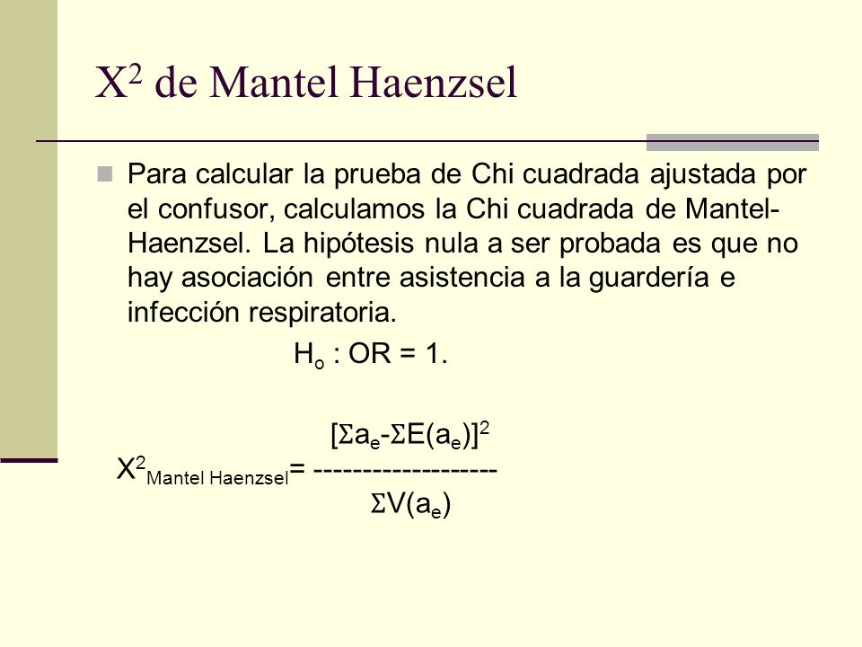 X2 de Mantel Haenzsel