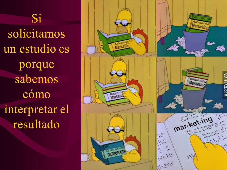 Si solicitamos un estudio es porque sabemos cómo interpretar el resultado