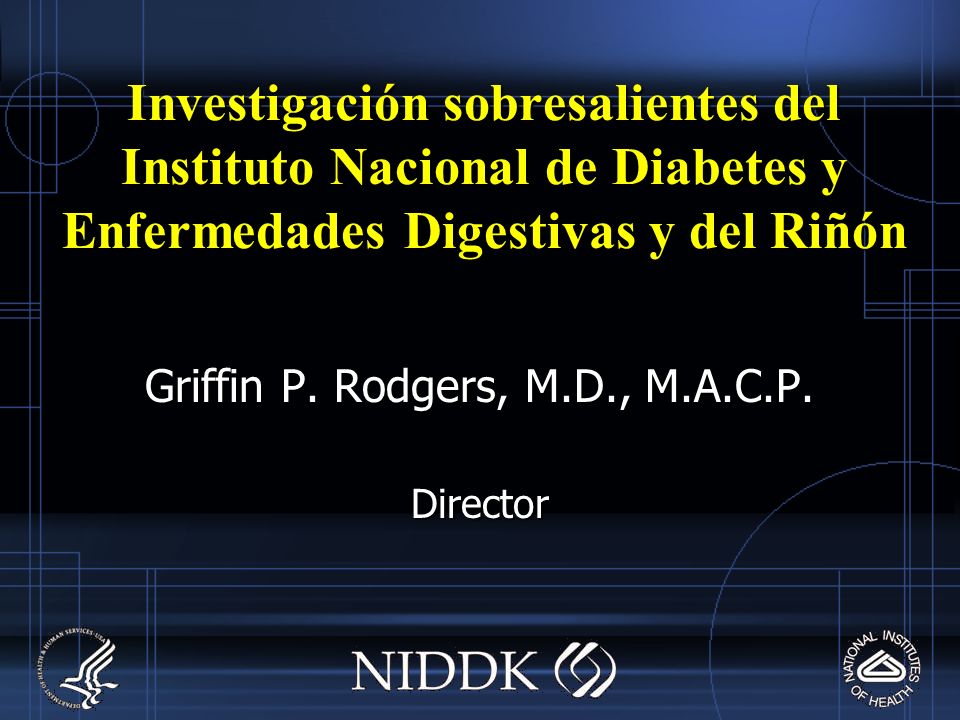 Griffin P. Rodgers, M.D., M.A.C.P. Director