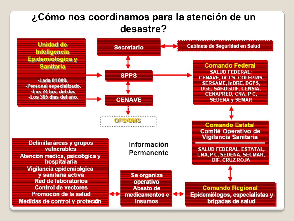 ¿Cómo nos coordinamos para la atención de un desastre