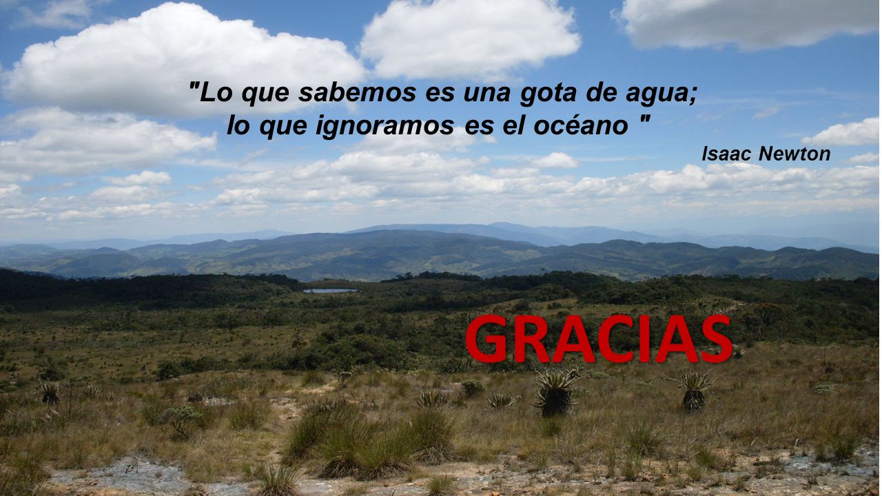 Lo que sabemos es una gota de agua; lo que ignoramos es el océano