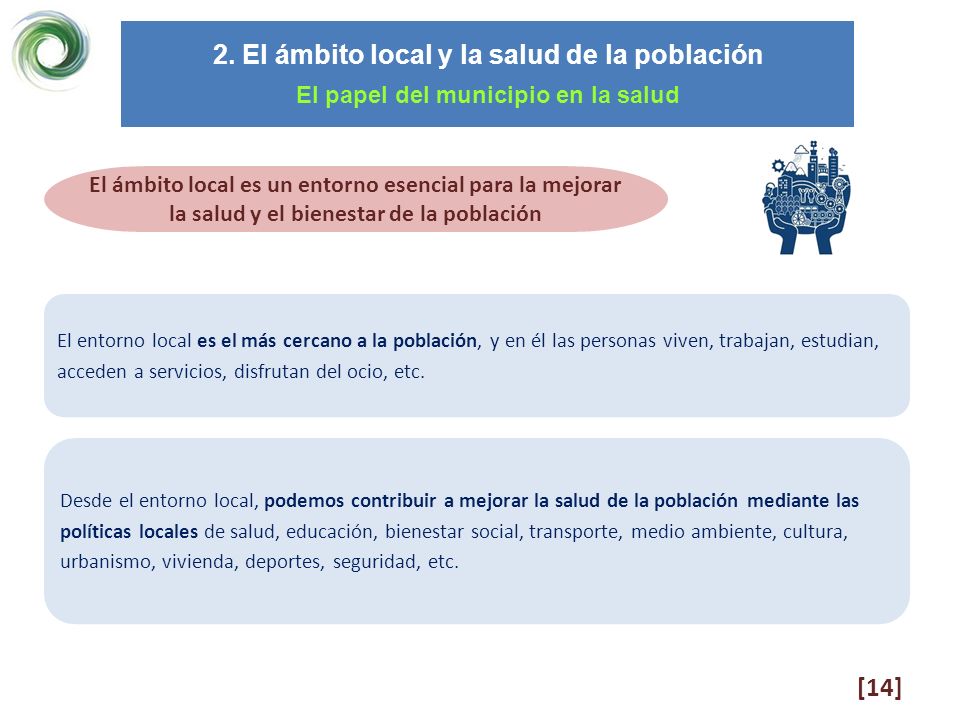 2. El ámbito local y la salud de la población