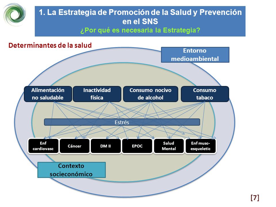 1. La Estrategia de Promoción de la Salud y Prevención en el SNS